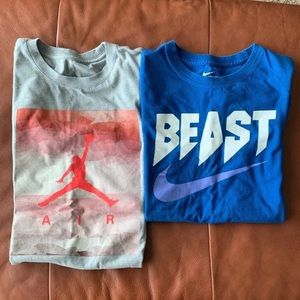 Boys Nike tees